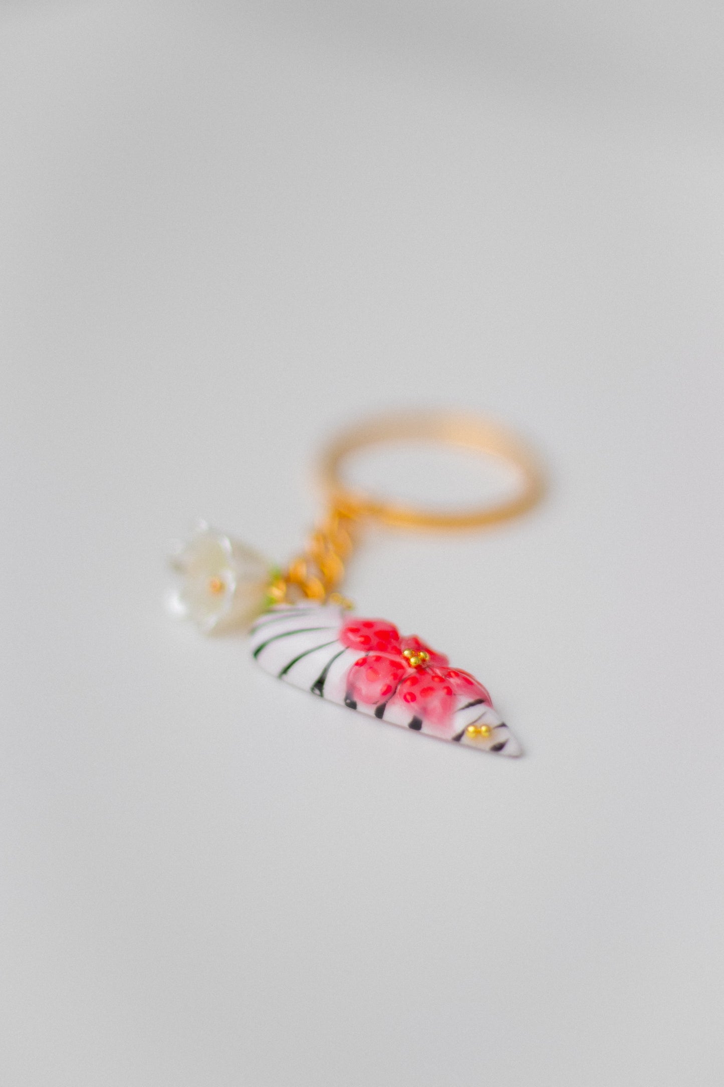 Porte-clés Zebra Bloom